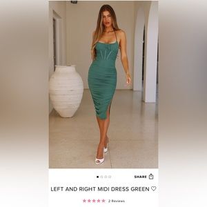 medium hello molly green dress